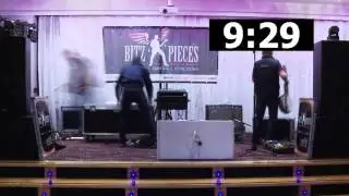 Bitz 'N' Pieces Wedding Band Northern Ireland set up time-lapse.