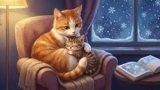 The cat closes its eyes / Bedtime poem