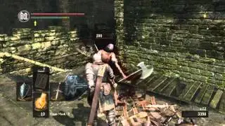 Dark Souls - How to get out of the starting area