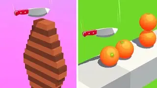 Slice It All Game! Satisfying and Relaxing ASMR Slicing Video