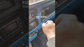 Gotta teach em young ✊🏻 #kids #classiccars #ford #shifting #fyp