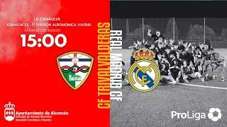 CF TrivalValderas Alcorcón  ( Juvenil C ) vs Real Madrid CF ( Juvenil C )