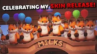 PARTY ANIMALS SKIN RELEASE DAY! | Fox VTuber plays PARTY ANIMALS