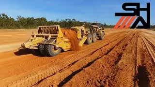 Scraper Hire Australia: Site Preparation with K-Tec and Elmers Wolverine Ditcher