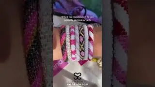 Top-tier quality handmade bracelets.💖 #sashkaco #bracelet #beadedjewelry #jewelry #handmade #gifts