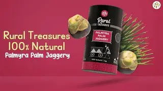 Rural Treasures Palmyra Jaggery | 1 kg Refill Pack | 100% Natural
