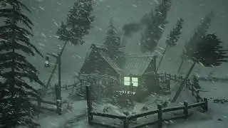 BRUTAL SNOWSTORM in Alaska 2026 years for sleeping 10 hours | Arctic Midnight Cozy Drift