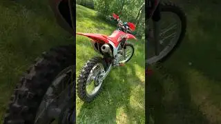 Honda crf250f with belparts exhaust #honda #crf250f #belparts #exhaust