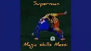 ✨ MAGIC MESSI SKILLS✨ SUPERMAN💪 #football skills  #messi #shorts ⬇️ SUBSCRIBE ⬇️