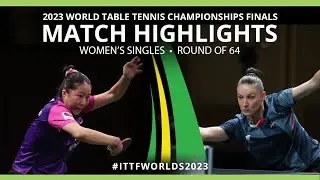 Shin Yubin vs Audrey Zarif  | WS R64 | 2023 ITTF World Table Tennis Championships Finals