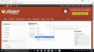 Selenium Python Webdriver Tutorial - jQuery UI Spinner