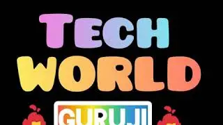 My intro of Tech World Guruiji