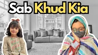 Sab Kuch Khud Kiya? 😱 | Wasia Unib Vlogs