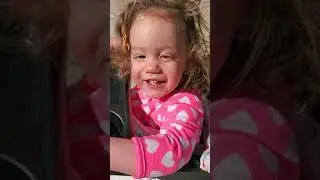 Lucia and Milo - laughing at the park