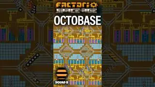 OCTOBASE IS HERE OCTAGON CITY BLOCK #factorio #spaceage