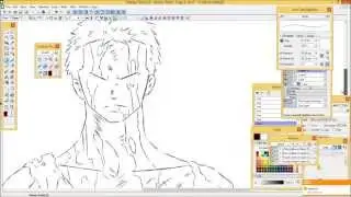 speed art roronoa zoro[one piece]