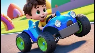 Timmy Truck Crosses a River | Fun Adventure Song for Kids | Nursery Rhyme in English