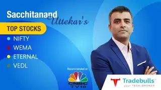 Mr Sacchitanand Uttekar | CNBC TV18 Chartbusters | Tradebulls Securities | 08 Jan 2026 #stockmarket
