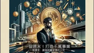只需一個週末! 透過《打造千萬事業》的創業公式創造財富