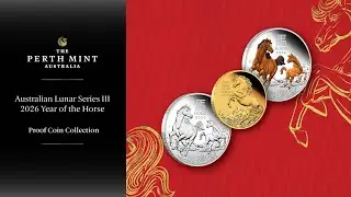 Australian Lunar Series III 2026 Year of the Horse Proof Coin Collection
