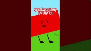 Finally he got his BFDIA 6! #bfdi #objectshows #shorts