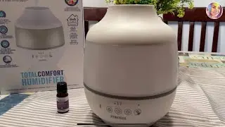 Humificador con aromaterapia, funciones y beneficios. HoMedics 0.5gal Cool Mist Ultrasonic.