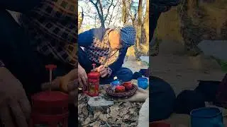 Village life - cooking the local food of Kurdistan🫕. #shorts #travel #short