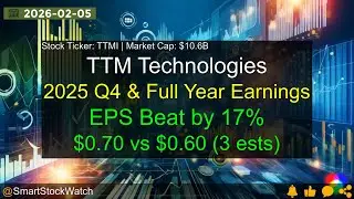 TTM Technologies (TTMI|$10.6B) - 2025 Q4 & Full Year Earnings Analysis
