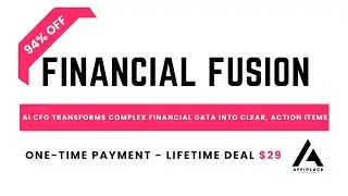 Financial Fusion Lifetime Deal Review | AppSumo Finance Tool 2025 | AffiPlace