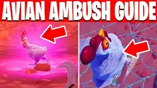 All Avian Ambush Quests Guide in Fortnite Chapter 3