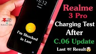 Realme 3 Pro Charging Test After New C.06 Decimal Charging Animation Update