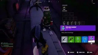 Fortnite Unstable Element Showcase