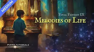 Final Fantasy IX - Melodies of Life / Piano Tutorial