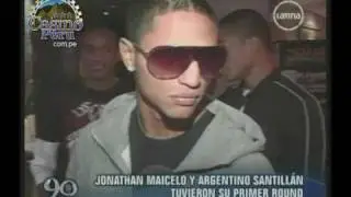 JONATHAN MAICELO VS ARGENTINO SANTILLAN