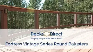 Vintage Series Round Balusters by Fortress