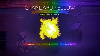 PLAYING ROCKET LEAGUE WITH THE YELLOW STANDARD BOOST!