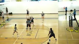2025 BCAA Big 8 girls Volleyball Aniyah Reliford #17 day 1 Highlights 