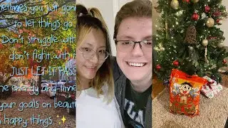 SHARE: Gym+Book+Nutrition | ✨Me + wifehood (Christmas tree🎄) Chinese in America