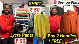 ₹50-க்கு SHIRT,LYCRA PANT | Spencer Plaza Cheapest clothing mens wear | Vimals lifestyle
