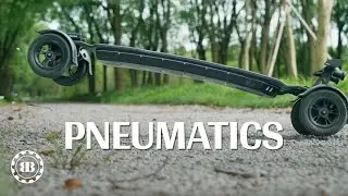 Backfire Hammer's Pneumatic Wheels for Electric Skateboards