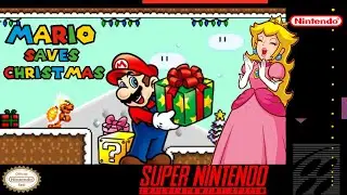 Mario saves Christmas - Hack of Super Mario World [SNES]