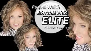 Raquel Welch EDITORS PICK ELITE Wig Review | RL12/16 Honey Toast | COMPARE original Editor's Pick!