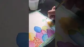 #enchantingnature🩷😱#watercolorpainting🖌#youtubeshorts#diy