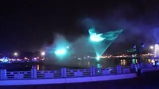 3D Light Show Muscat Nights 2026 #pranav&vismay  #india #oman