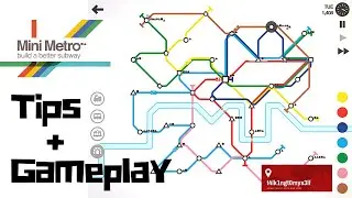 Mini Metro - iOS Tips & Gameplay  (London Map)