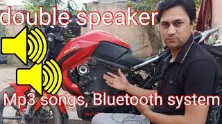 Revolt RV 400, double Bluetooth speaker, music mode ..dj system, party mode
