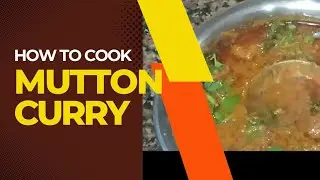 How to cook Mutton curry in pressure cooker