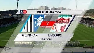FIFA 19 | Gillingham 0 - 0 Liverpool | Emirates FA Cup - Round 5 - 18/19