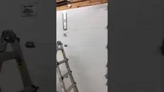 Sealing the top of a Pole Barn or Garage Overhead Door