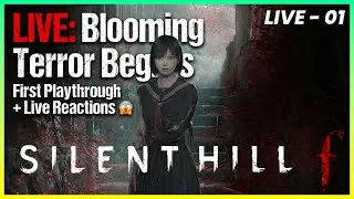 🔴 Silent Hill F LIVE: Blooming Terror Begins | First Playthrough + Live Reactions 😱